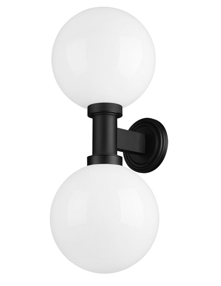 Z-Lite Lighting 597B2-BK Modern Laurent Outdoor Black