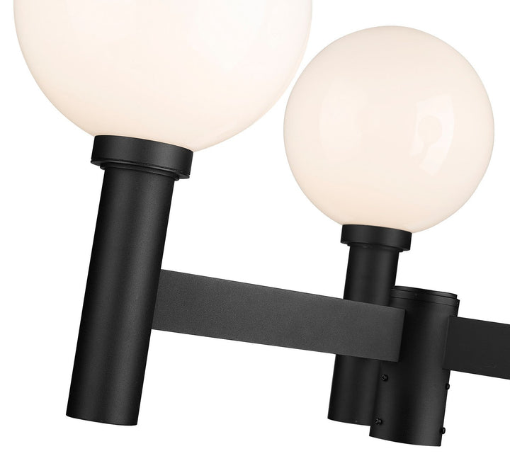 Z-Lite Lighting 597BP3-BK Modern Laurent Outdoor Black