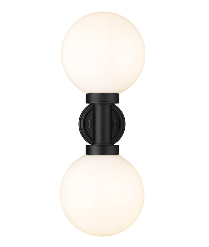 Z-Lite Lighting 597M2-BK Modern Laurent Outdoor Black