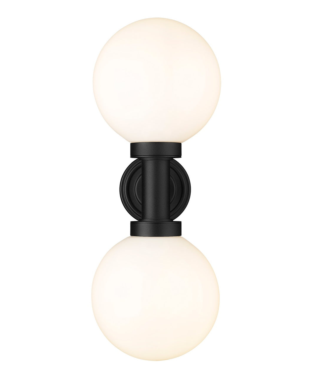 Z-Lite Lighting 597M2-BK Modern Laurent Outdoor Black