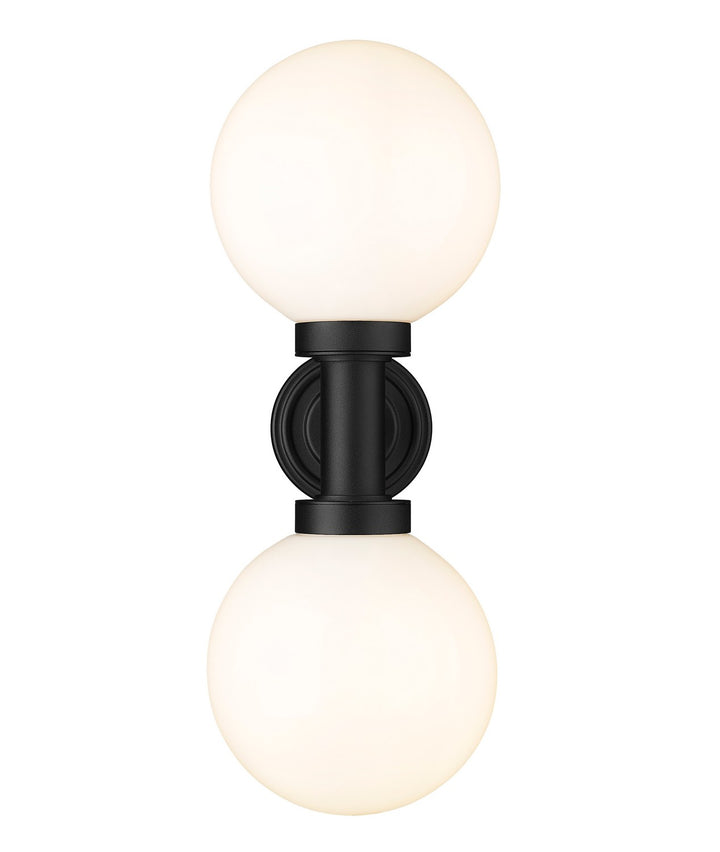 Z-Lite Lighting 597M2-BK Modern Laurent Outdoor Black