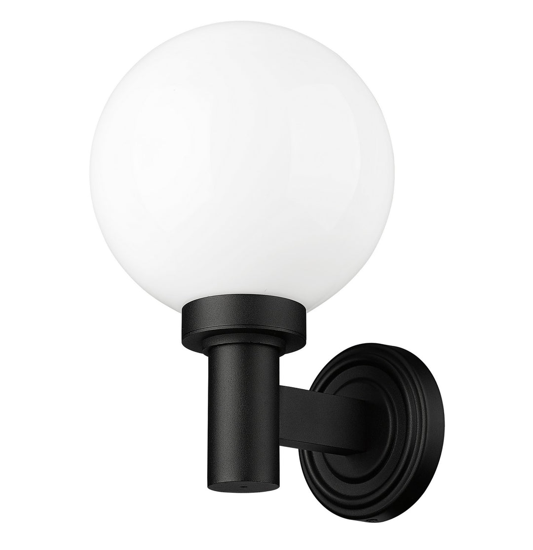 Z-Lite Lighting 597M-BK Modern Laurent Outdoor Black