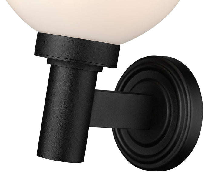 Z-Lite Lighting 597M-BK Modern Laurent Outdoor Black