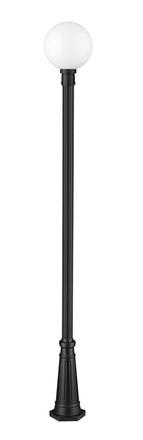 Z-Lite Lighting 597PHB-519P-BK Modern Laurent Outdoor Black