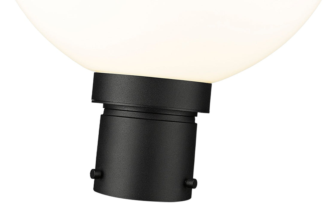 Z-Lite Lighting 597PHB-BK Modern Laurent Outdoor Black