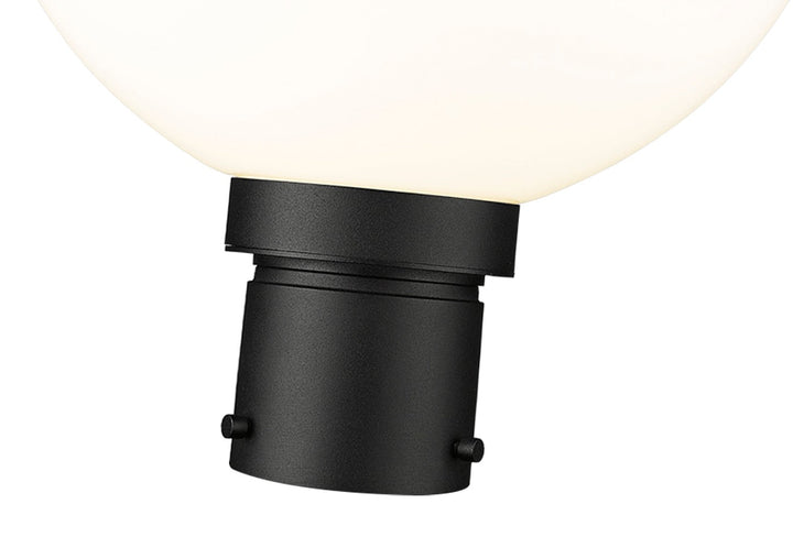 Z-Lite Lighting 597PHB-BK Modern Laurent Outdoor Black