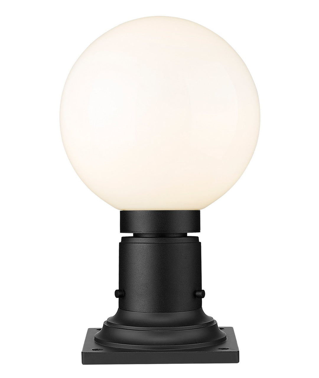 Z-Lite Lighting 597PHM-533PM-BK Modern Laurent Outdoor Black