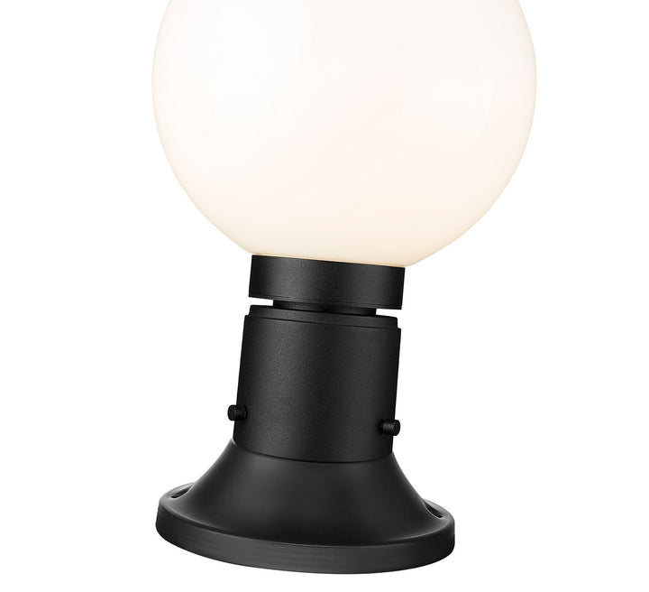 Z-Lite Lighting 597PHM-553PM-BK Modern Laurent Outdoor Black