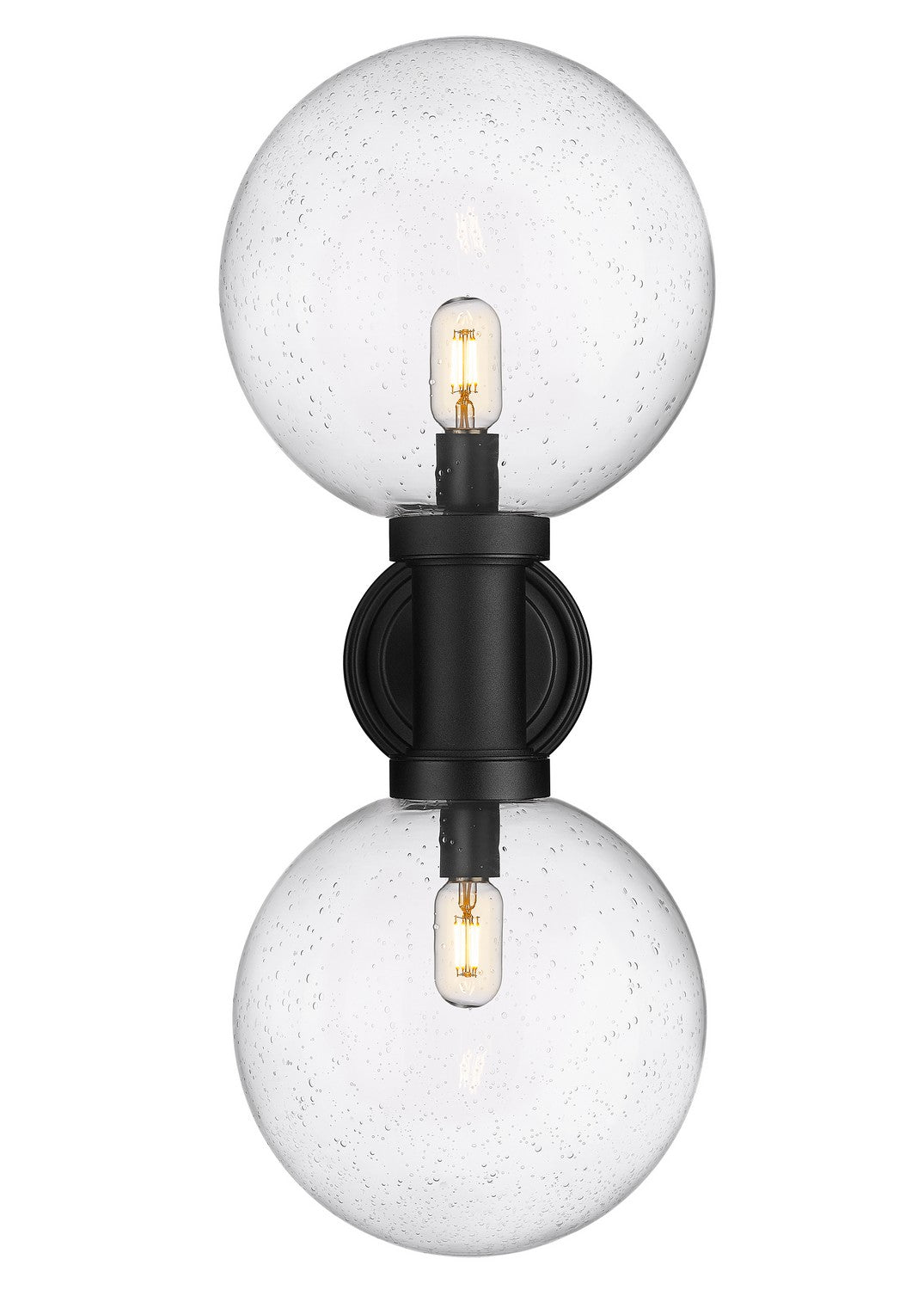 Z-Lite Lighting 599B2-BK Modern Laurent Outdoor Black