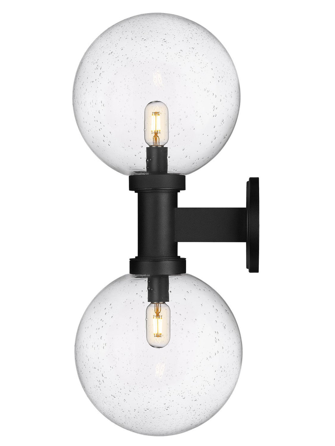 Z-Lite Lighting 599B2-BK Modern Laurent Outdoor Black