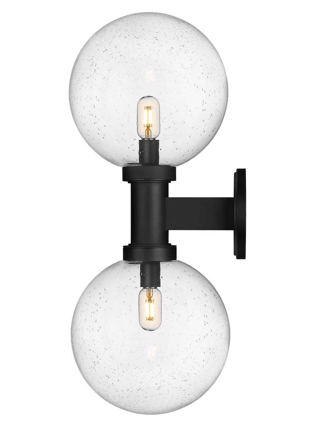 Z-Lite Lighting 599B2-BK Modern Laurent Outdoor Black