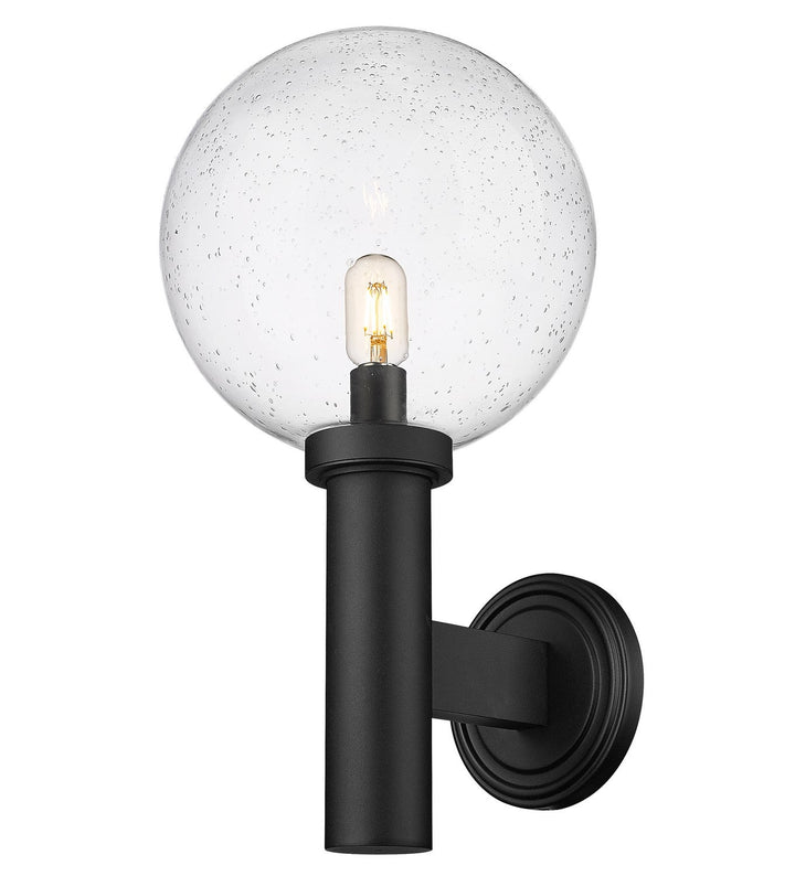 Z-Lite Lighting 599B-BK Modern Laurent Outdoor Black