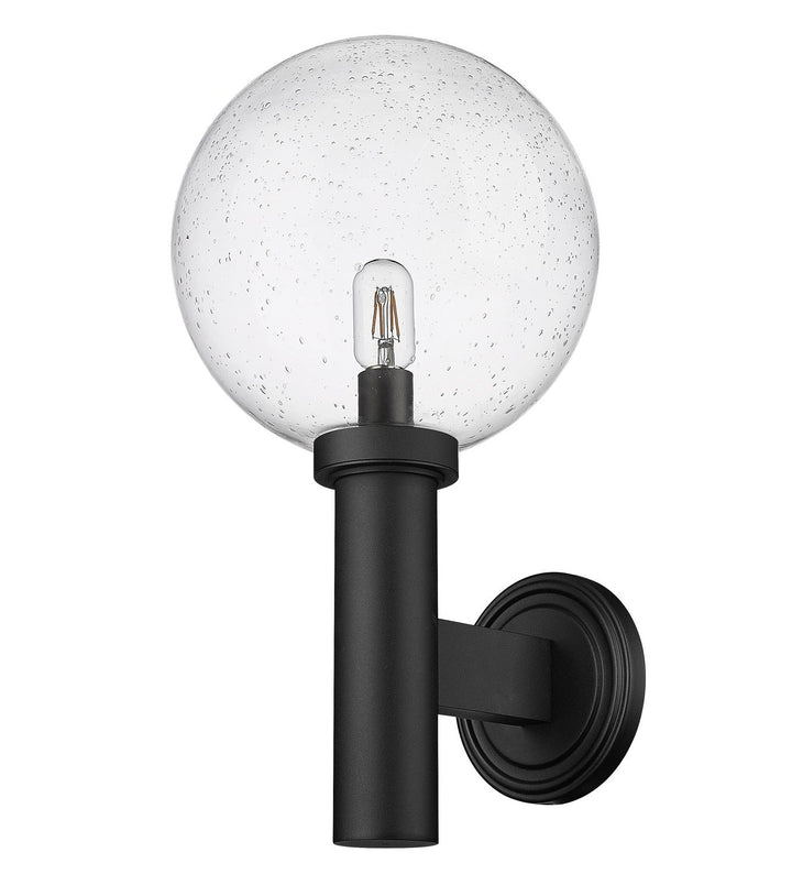 Z-Lite Lighting 599B-BK Modern Laurent Outdoor Black
