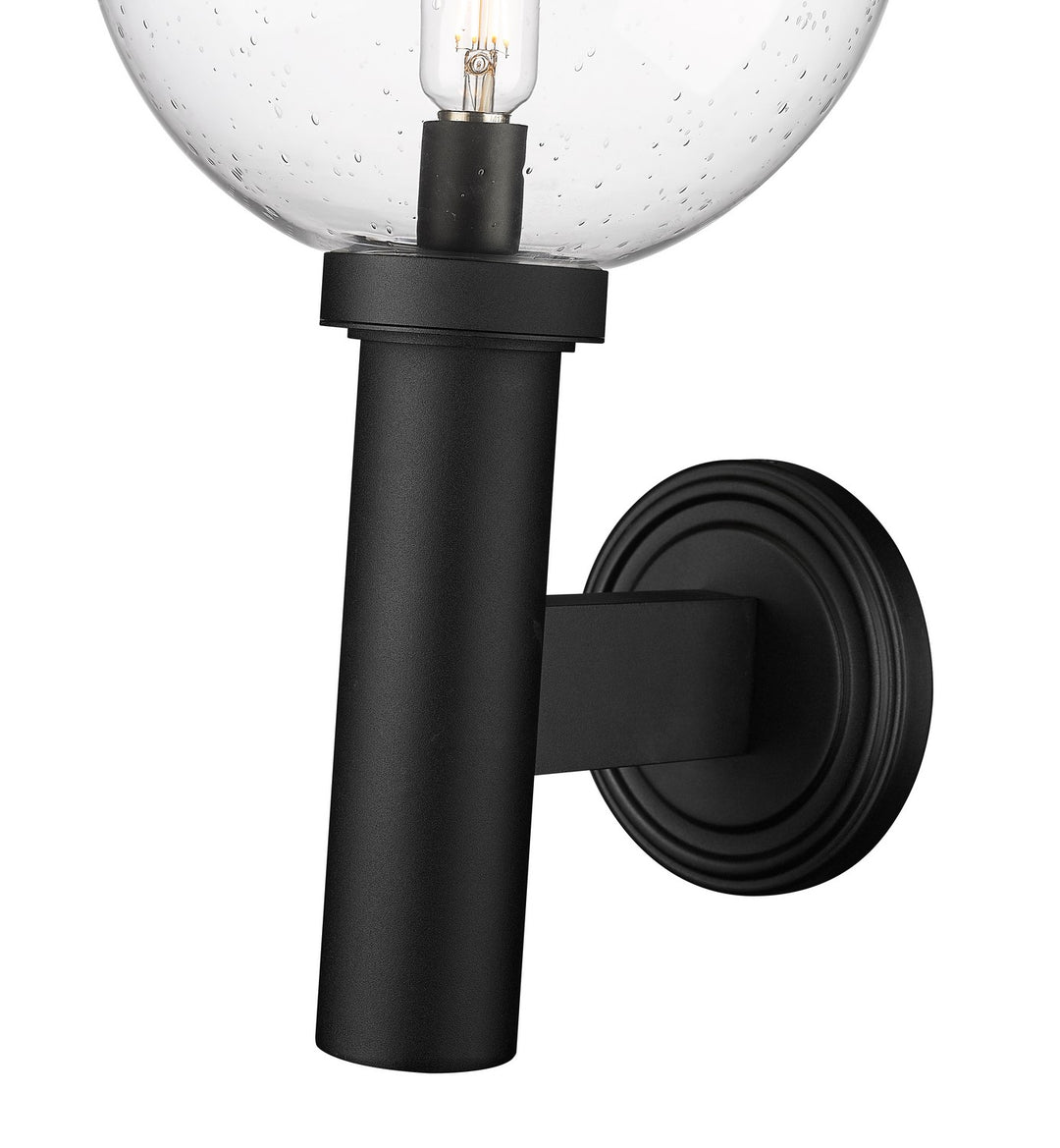 Z-Lite Lighting 599B-BK Modern Laurent Outdoor Black