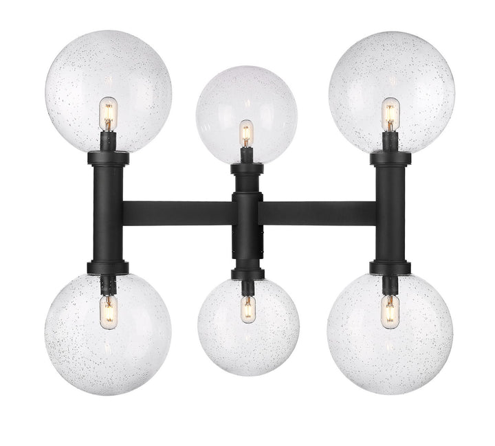 Z-Lite Lighting 599BP6-BK Modern Laurent Outdoor Black