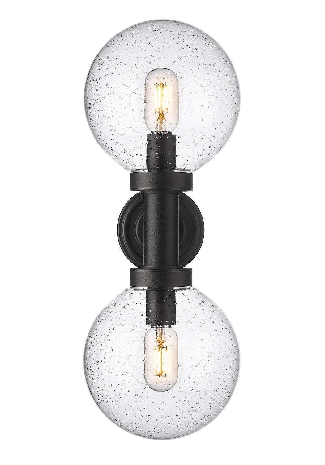 Z-Lite Lighting 599M2-BK Modern Laurent Outdoor Black