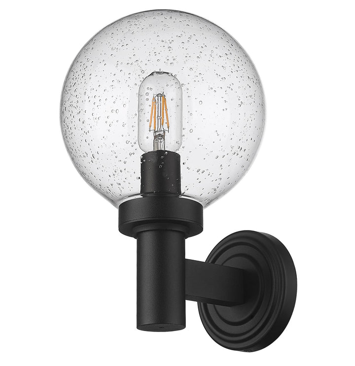 Z-Lite Lighting 599M-BK  Laurent Outdoor Black