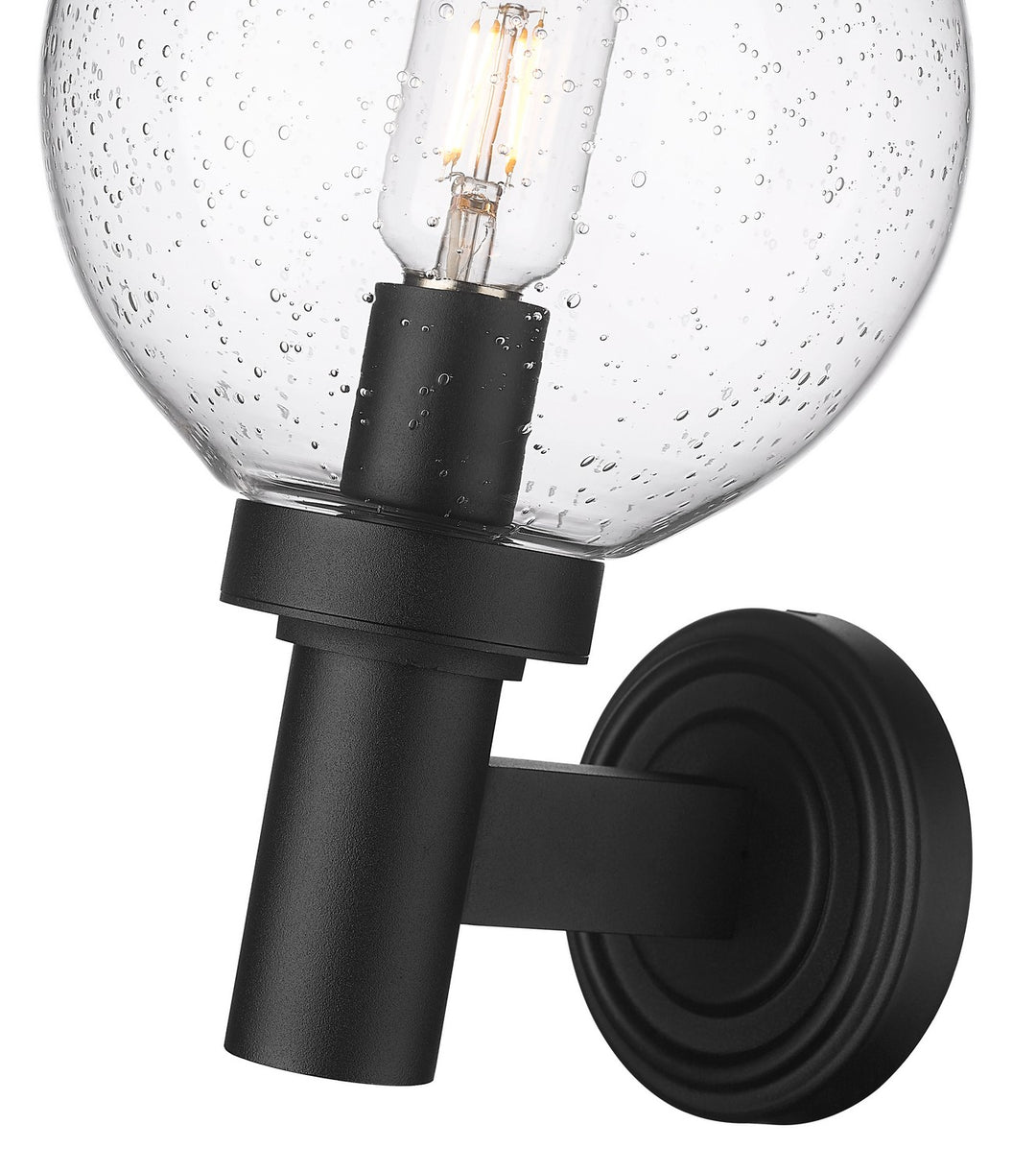 Z-Lite Lighting 599M-BK  Laurent Outdoor Black