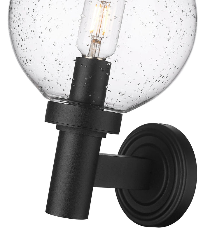 Z-Lite Lighting 599M-BK  Laurent Outdoor Black