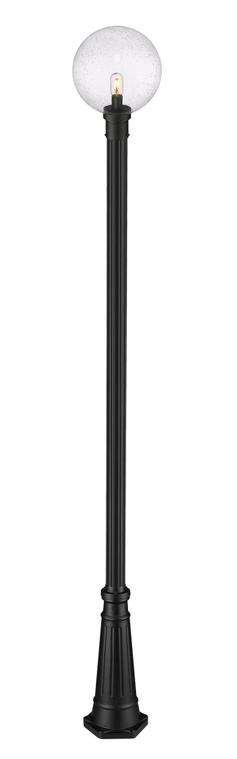 Z-Lite Lighting 599PHB-519P-BK Modern Laurent Outdoor Black