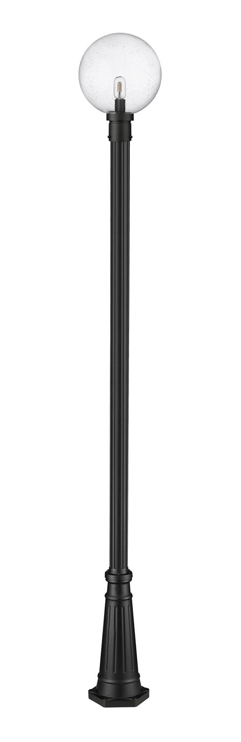 Z-Lite Lighting 599PHB-519P-BK Modern Laurent Outdoor Black