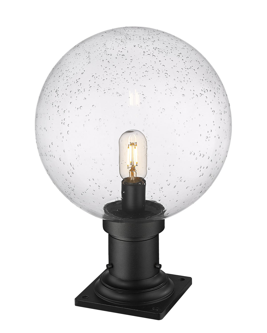 Z-Lite Lighting 599PHB-533PM-BK Modern Laurent Outdoor Black
