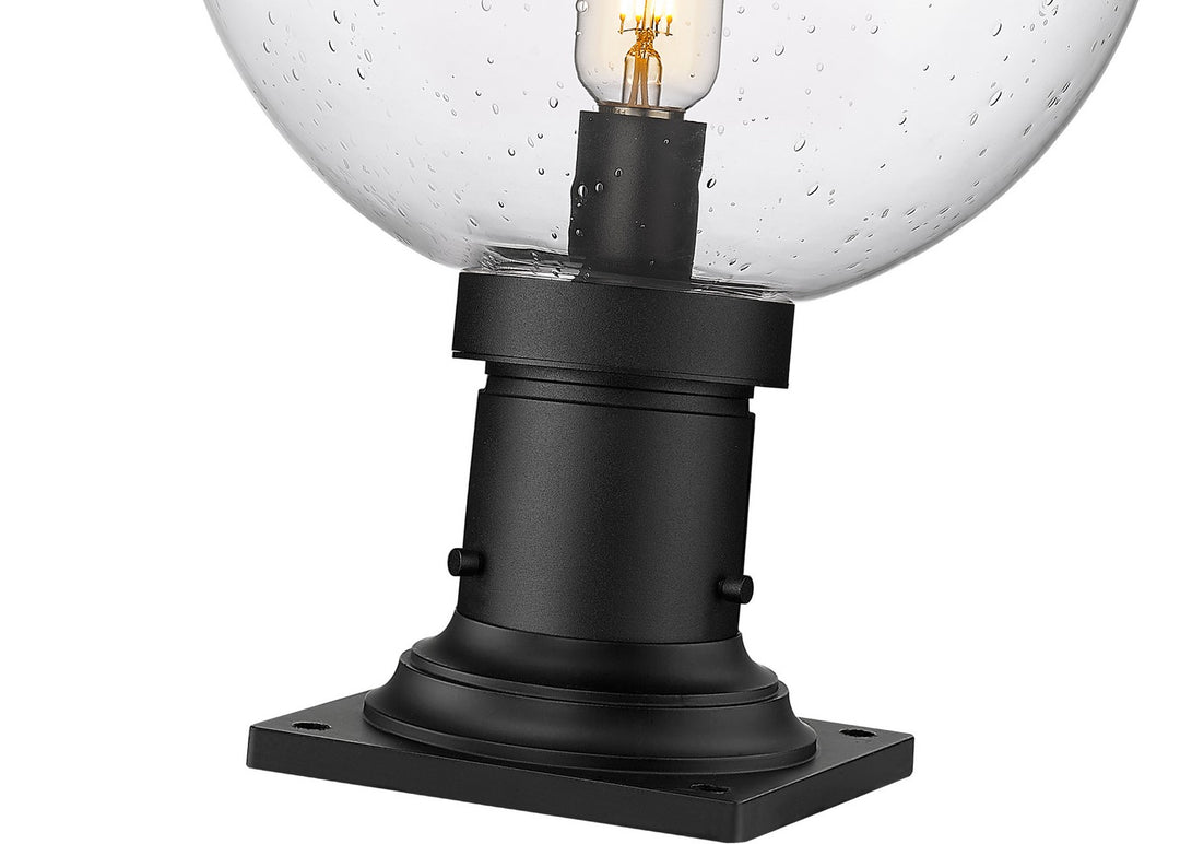 Z-Lite Lighting 599PHB-533PM-BK Modern Laurent Outdoor Black