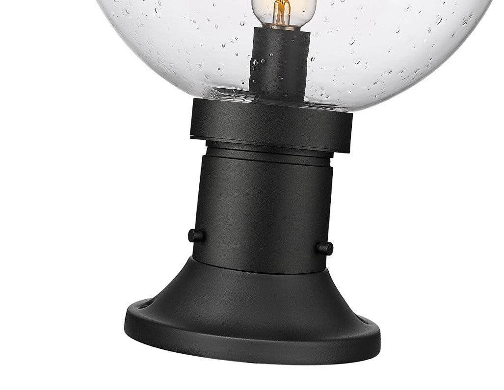 Z-Lite Lighting 599PHB-553PM-BK Modern Laurent Outdoor Black