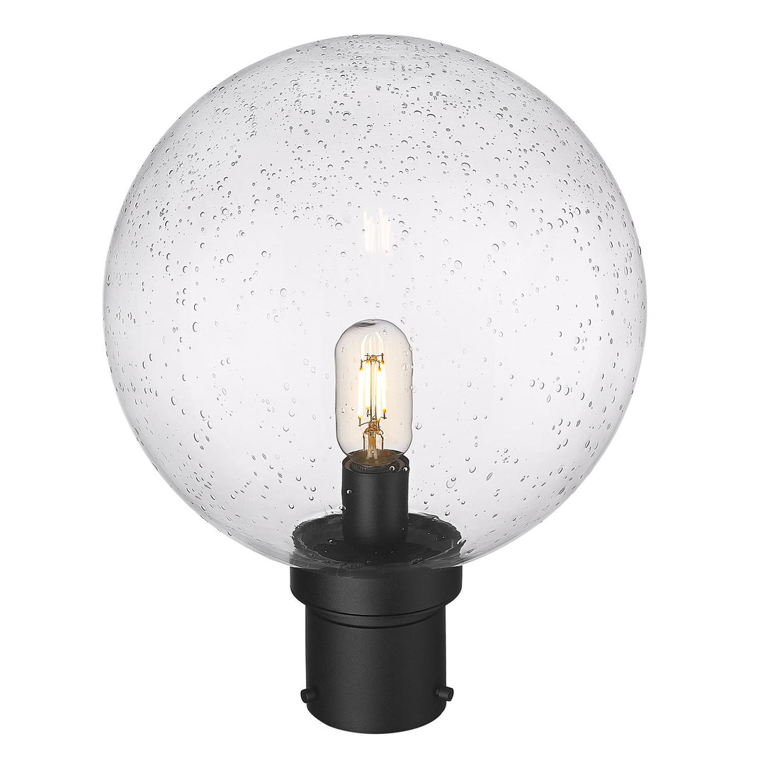 Z-Lite Lighting 599PHB-BK Modern Laurent Outdoor Black