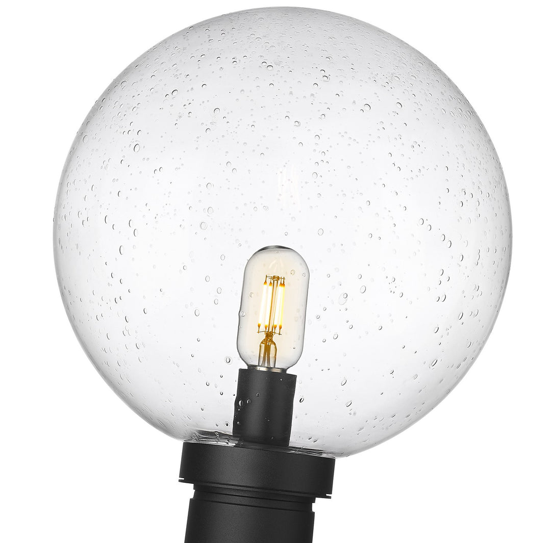 Z-Lite Lighting 599PHB-BK Modern Laurent Outdoor Black