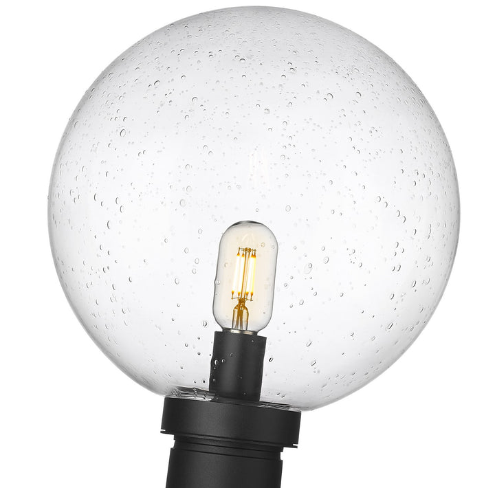 Z-Lite Lighting 599PHB-BK Modern Laurent Outdoor Black