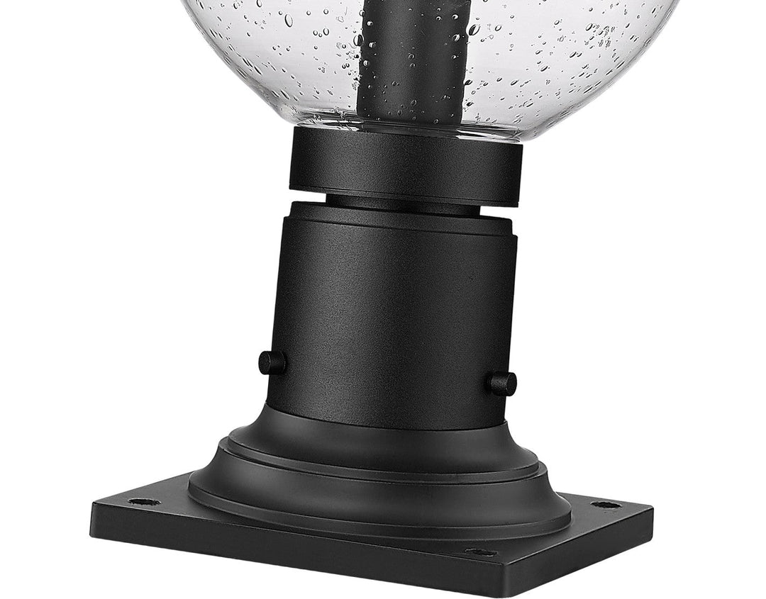 Z-Lite Lighting 599PHM-533PM-BK Modern Laurent Outdoor Black