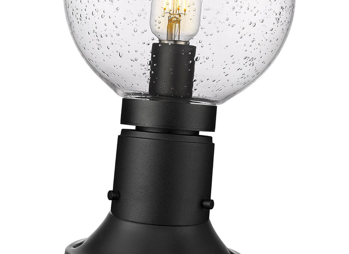 Z-Lite Lighting 599PHM-553PM-BK Modern Laurent Outdoor Black