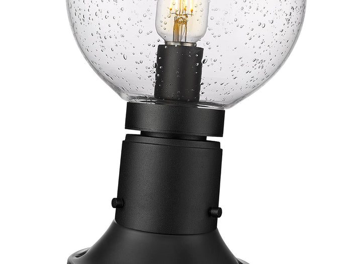 Z-Lite Lighting 599PHM-553PM-BK Modern Laurent Outdoor Black