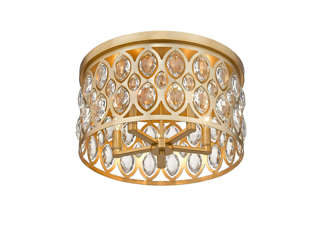 Z-Lite Dealey 6010F18HB Ceiling Light - Heirloom Brass