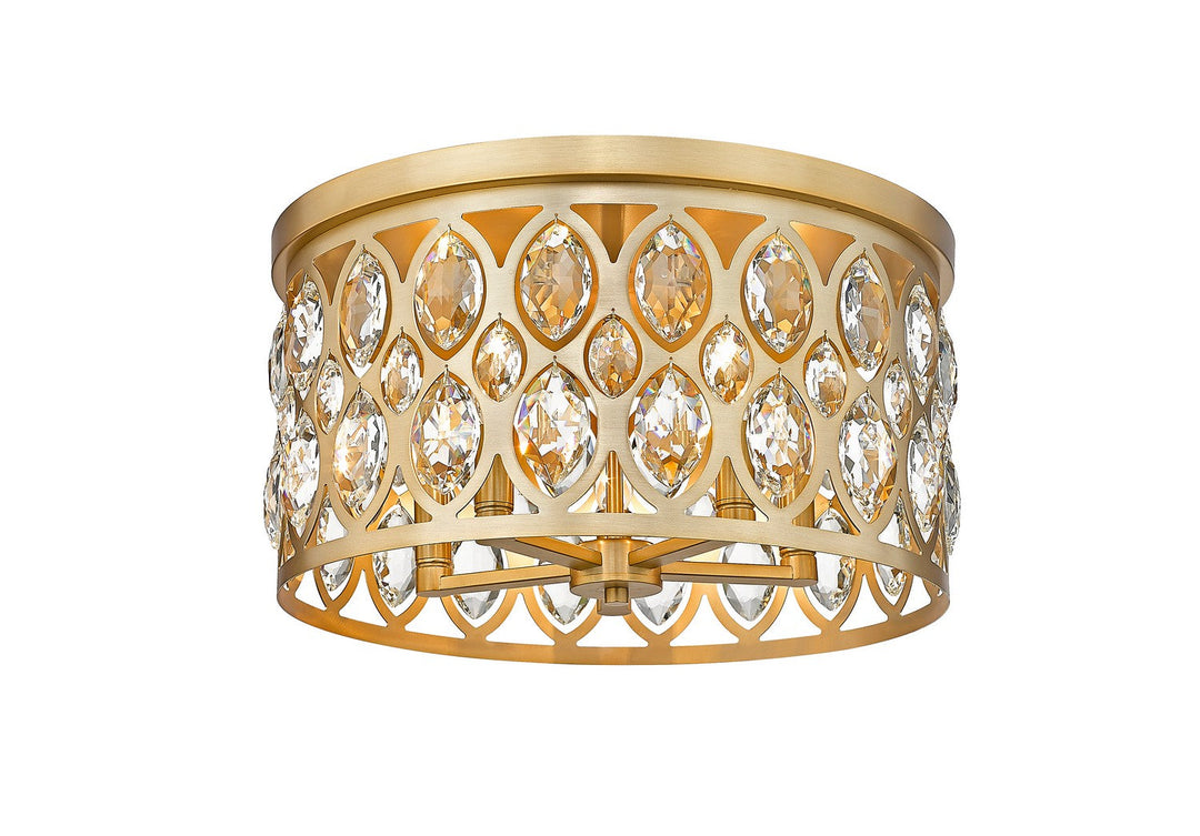 Z-Lite Dealey 6010F18HB Ceiling Light - Heirloom Brass