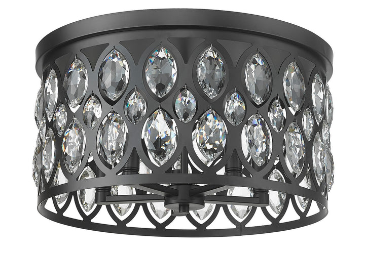 Z-Lite Dealey 6010F18MB Ceiling Light - Matte Black