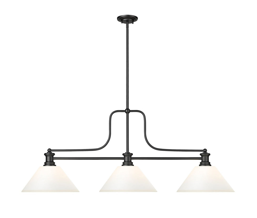 Z-Lite Melange 725-3MB-AMO14 Pendant Light - Matte Black
