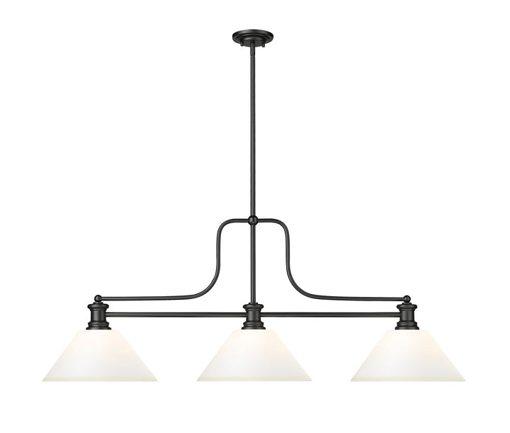 Z-Lite Melange 725-3MB-AMO14 Pendant Light - Matte Black