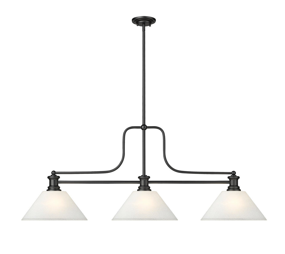 Z-Lite Melange 725-3MB-AWL14 Pendant Light - Matte Black