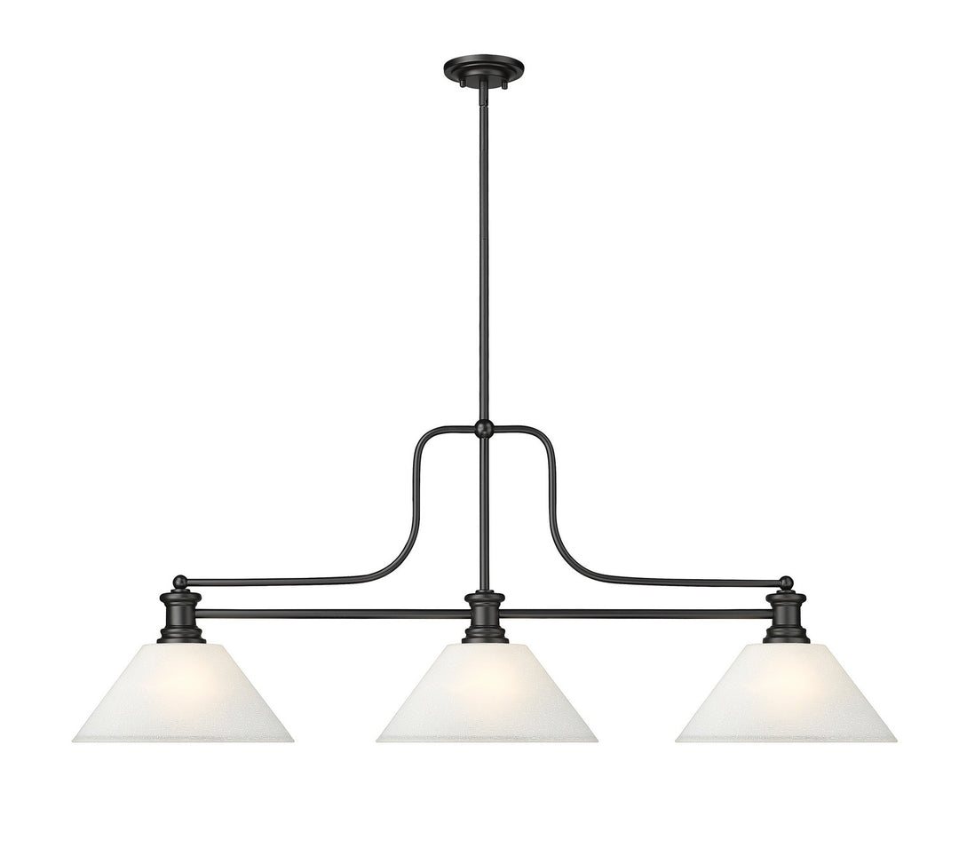 Z-Lite Melange 725-3MB-AWL14 Pendant Light - Matte Black