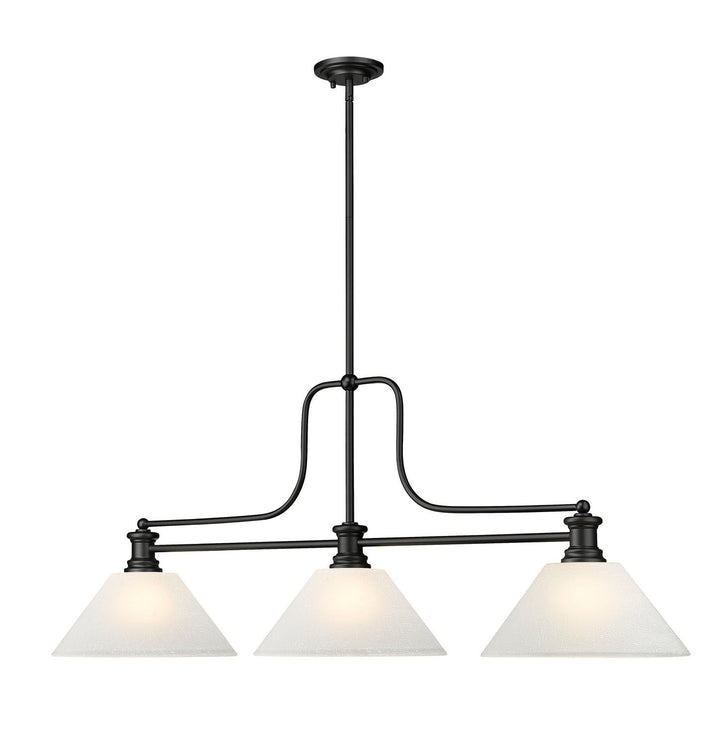 Z-Lite Melange 725-3MB-AWL14 Pendant Light - Matte Black