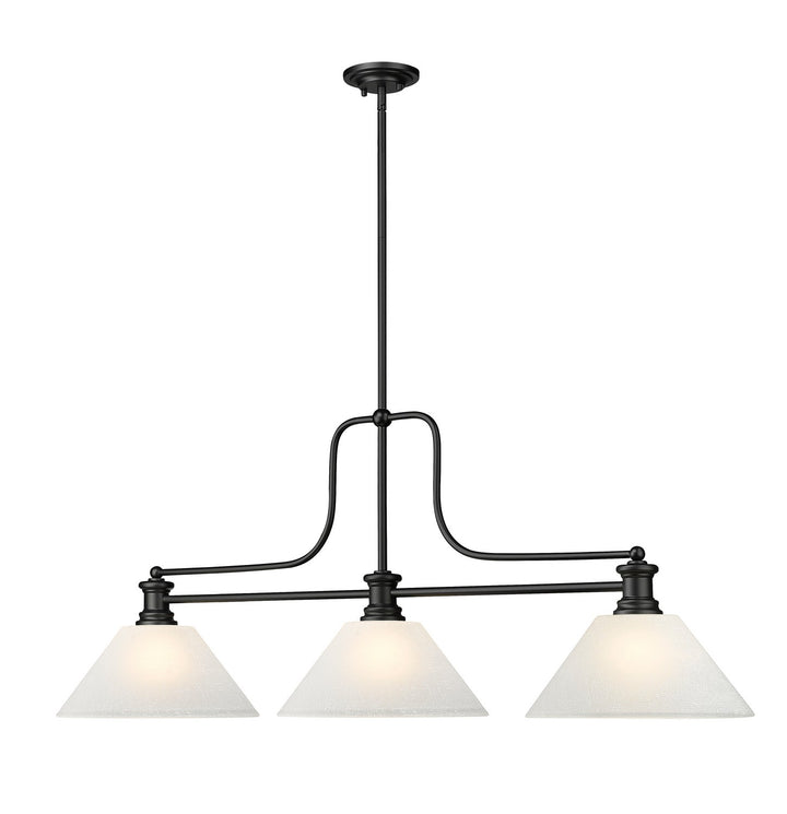 Z-Lite Melange 725-3MB-AWL14 Pendant Light - Matte Black