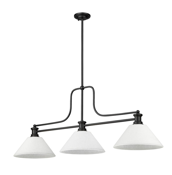 Z-Lite Melange 725-3MB-AWL14 Pendant Light - Matte Black