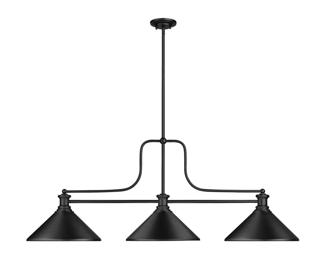 Z-Lite Melange 725-3MB-MMB Pendant Light - Matte Black