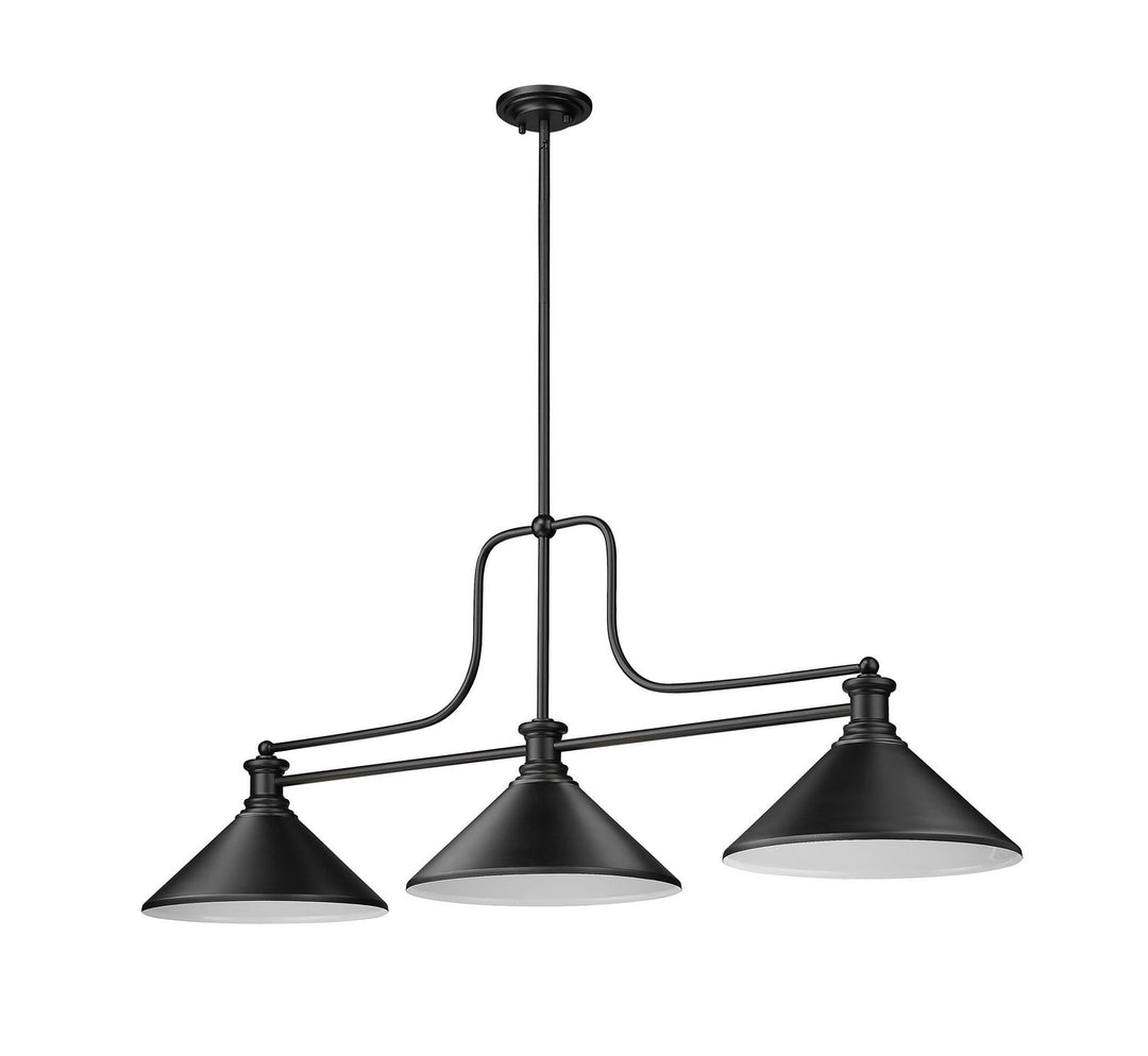 Z-Lite Melange 725-3MB-MMB Pendant Light - Matte Black