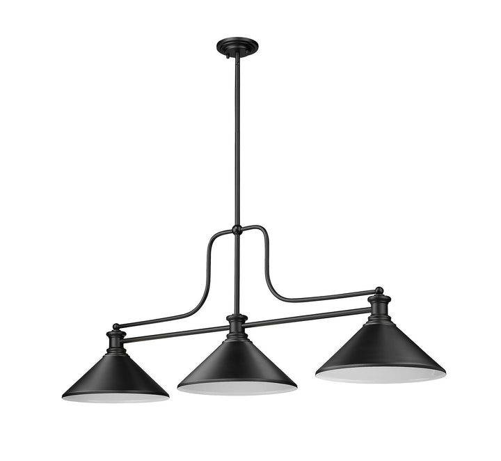 Z-Lite Melange 725-3MB-MMB Pendant Light - Matte Black