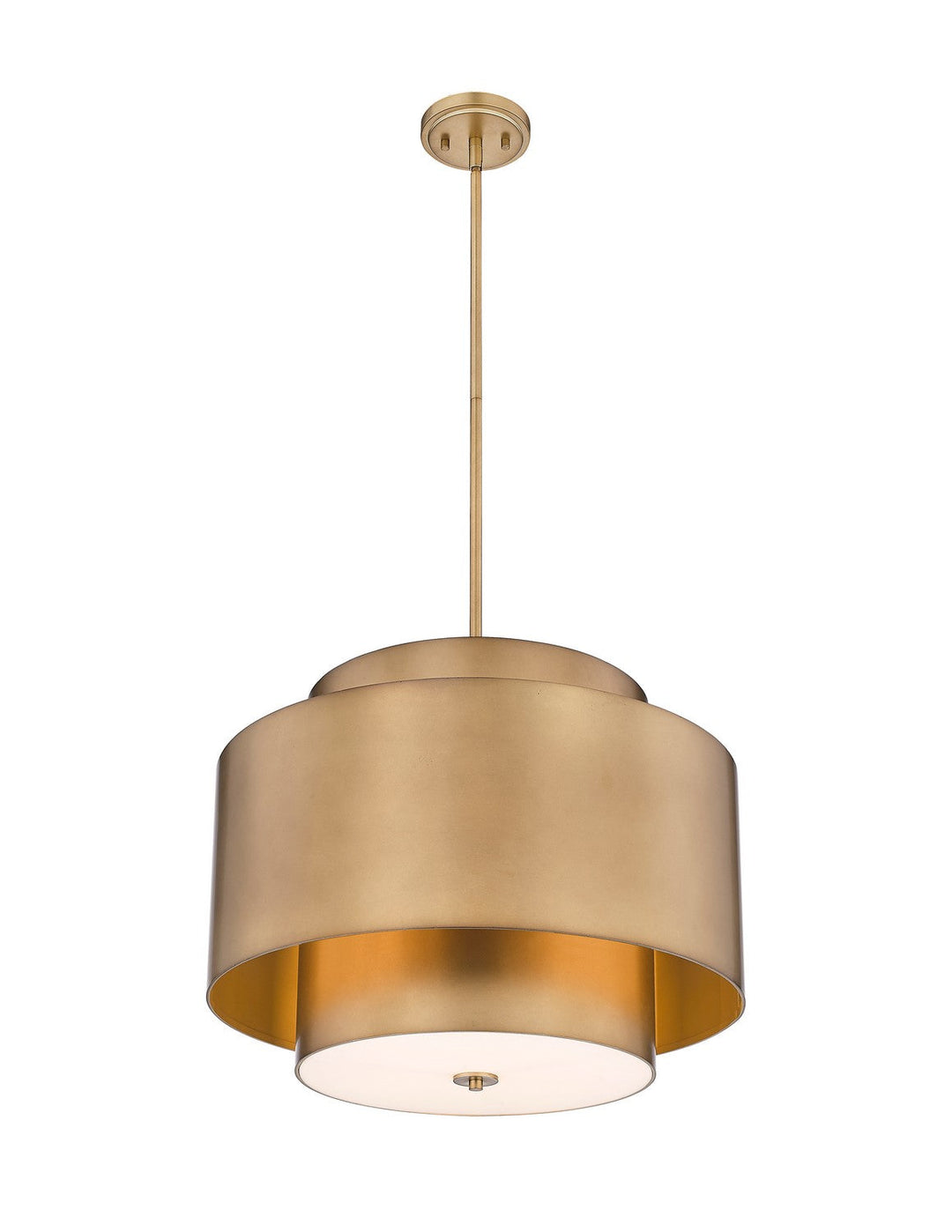 Z-Lite Harlech 739P24-RB Pendant Light - Rubbed Brass