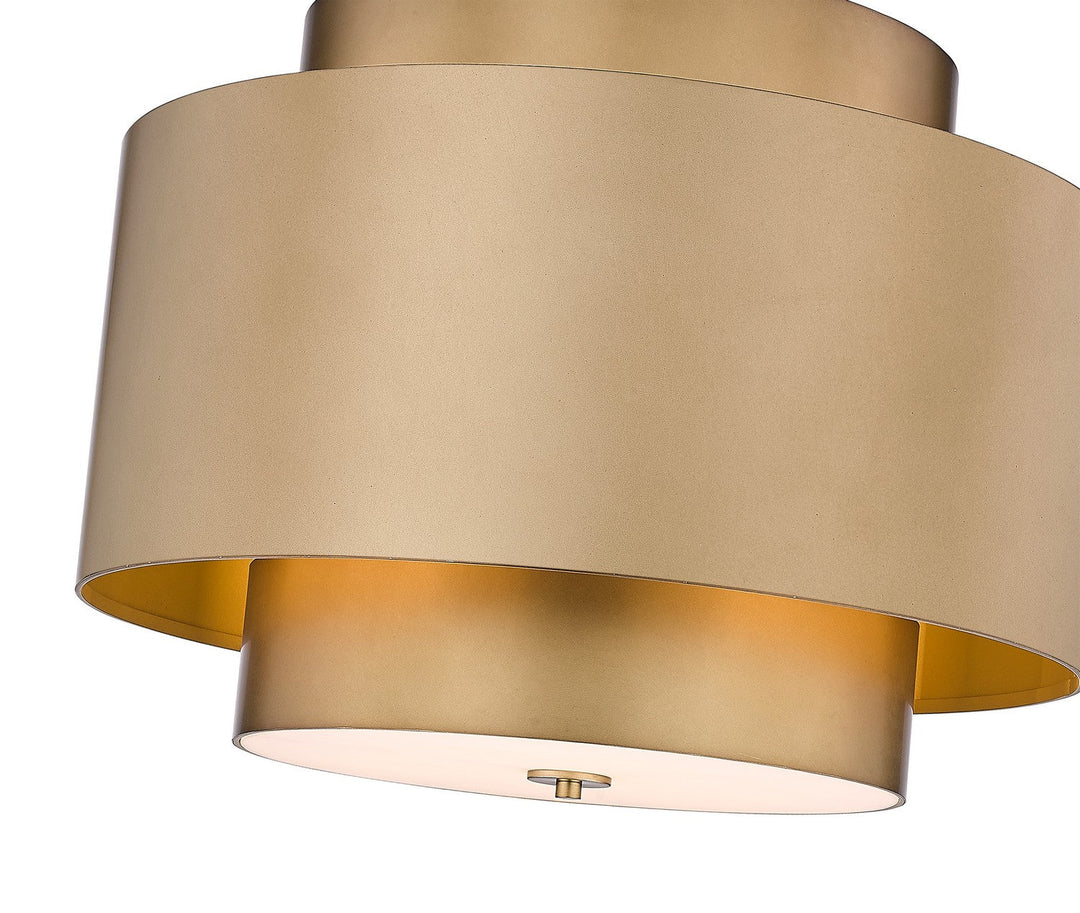 Z-Lite Harlech 739P24-RB Pendant Light - Rubbed Brass