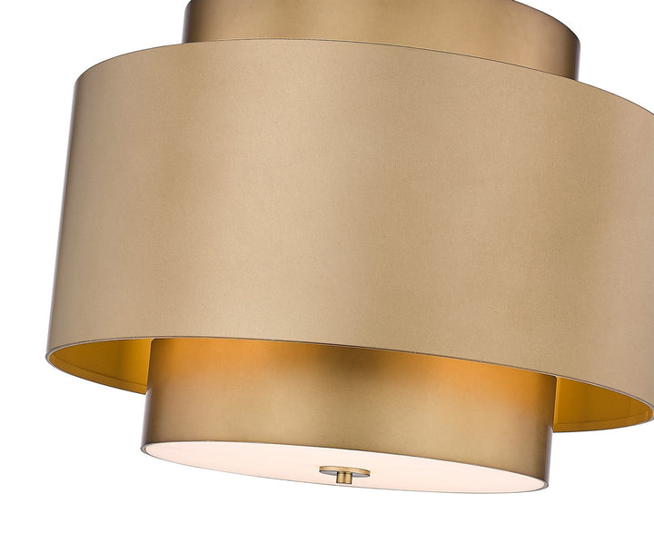 Z-Lite Harlech 739P24-RB Pendant Light - Rubbed Brass